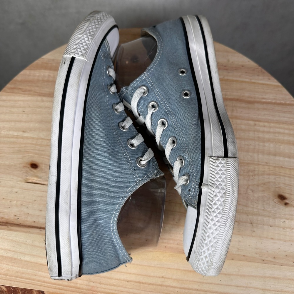 Converse All Star Low Top Women Size 10 Blue Good Canvas Sneakers M9696 - Picture 10 of 16